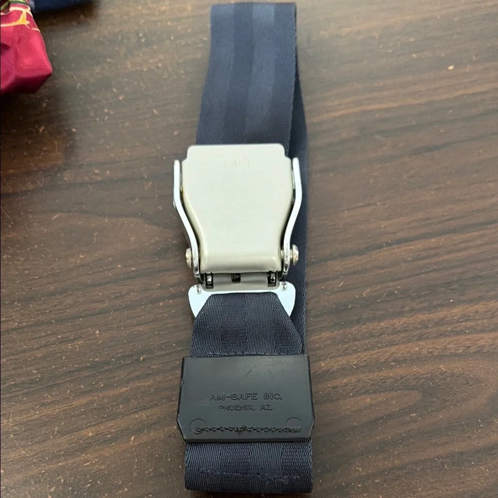 AmSafe Airline Seat Belt Extender Extension Universal Airplane Buckle Belt